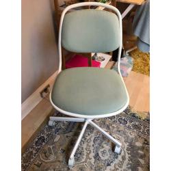 IKEA pale green desk chair