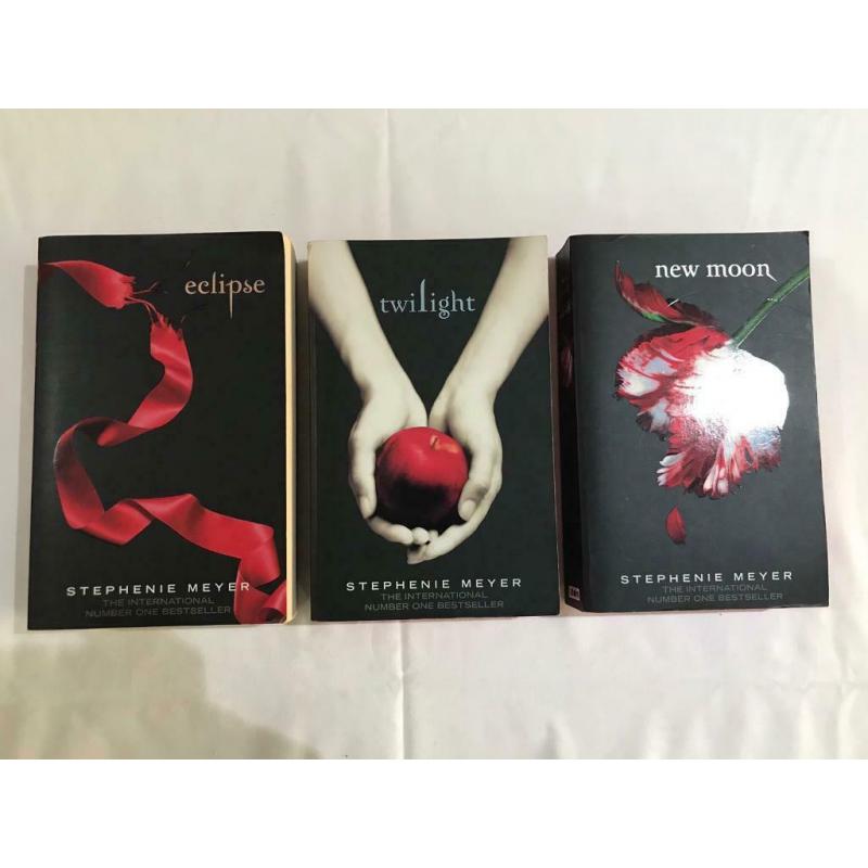 Books Eclipse, Twilight, New moon