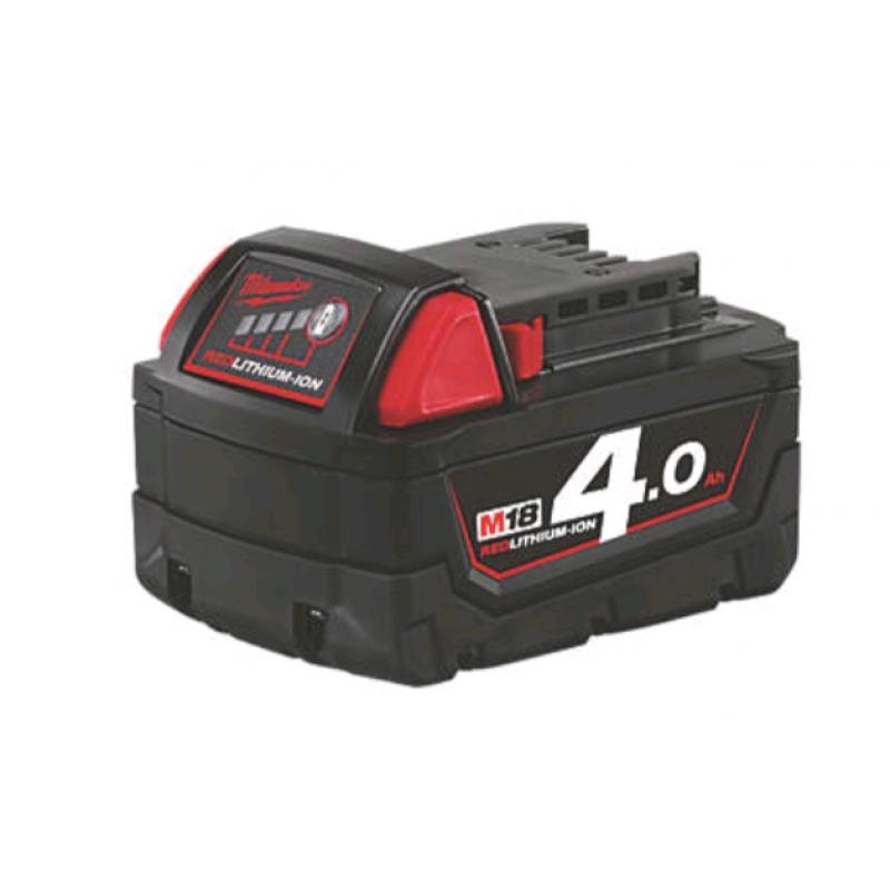 X 3 MILWAUKEE M18 B4 18V 4.0AH LI-ION REDLITHIUM BATTERY