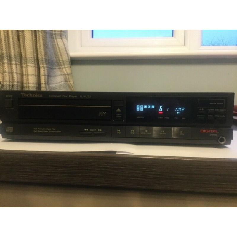 Technics Digital CD Player SL-PJ33