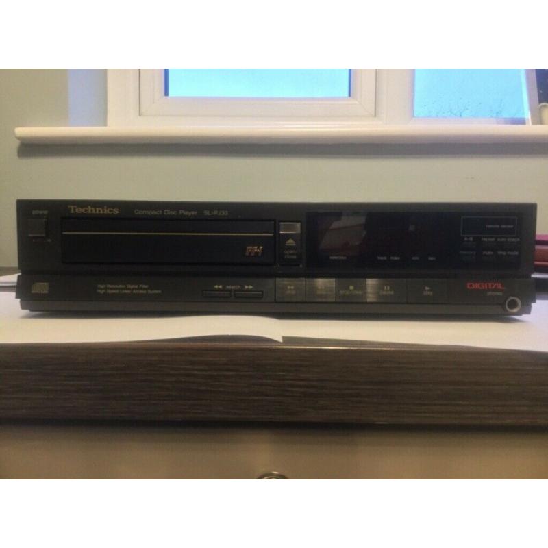 Technics Digital CD Player SL-PJ33