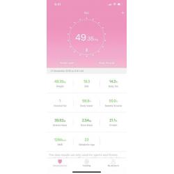 Smart Body Fat Scale with App (13 measurements)