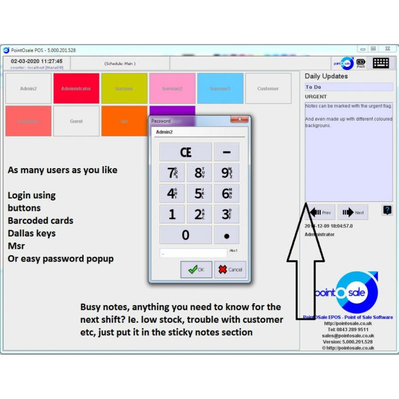 Led Dual core refurbished epos till system 120gb ssd 15 in screen full software systems from ?179