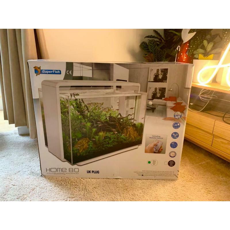 Super fish tank 80L brand new