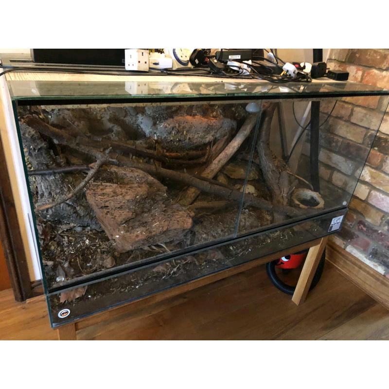 DD Reptiles Secondhand Glass Reptile Terrarium