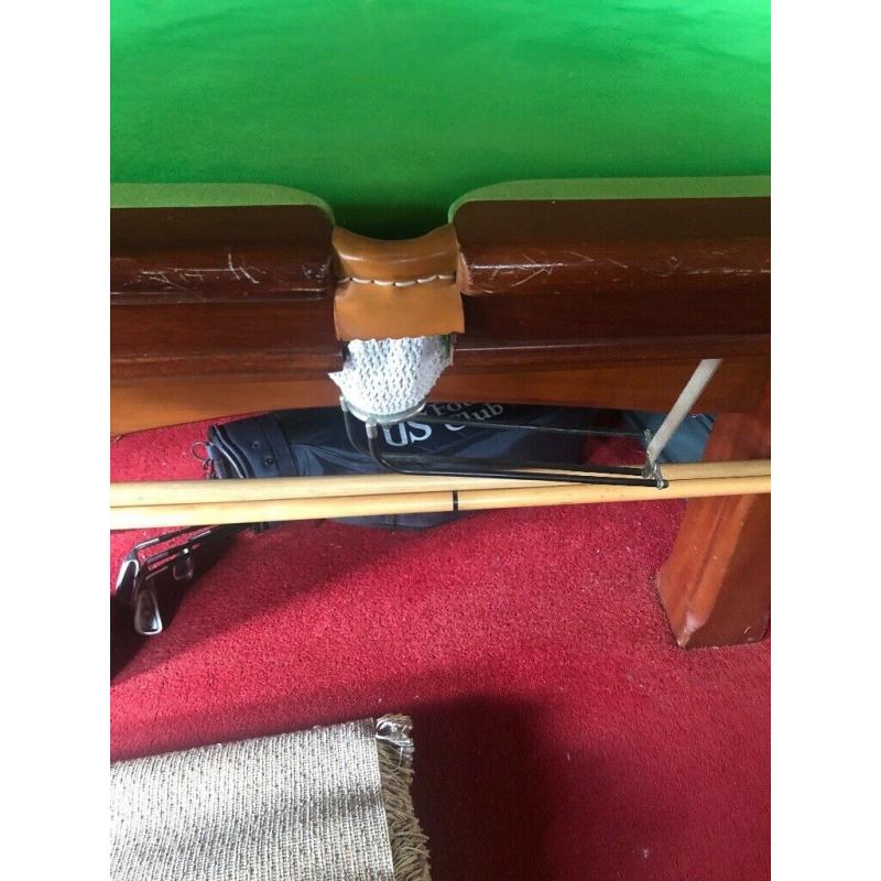 Full size snooker table