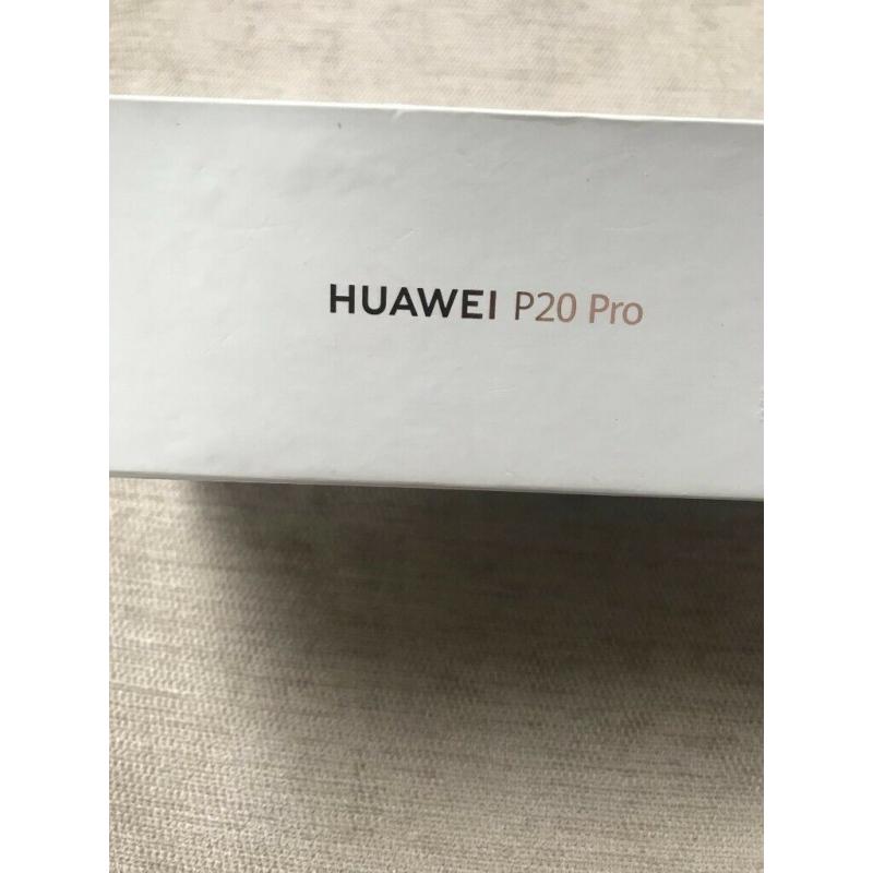 Huawei P20 Pro 128gb Black 40MP Camera- Unlocked with box