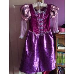 Disney rapunzel dress and shoes