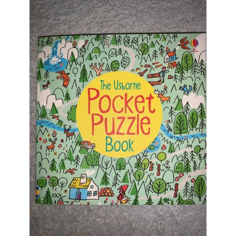 New The Usborne Pocket Puzzle Book IP1