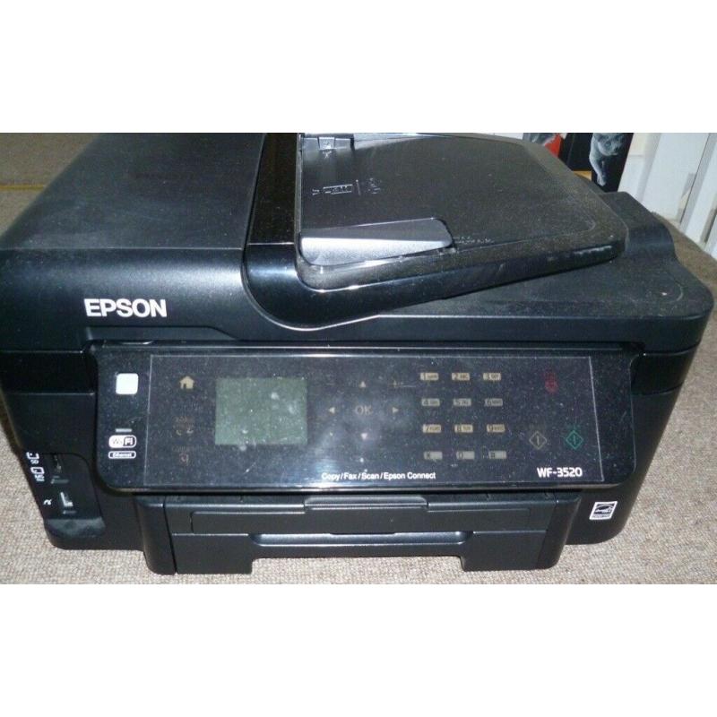 Epson Wf 3520 printer.