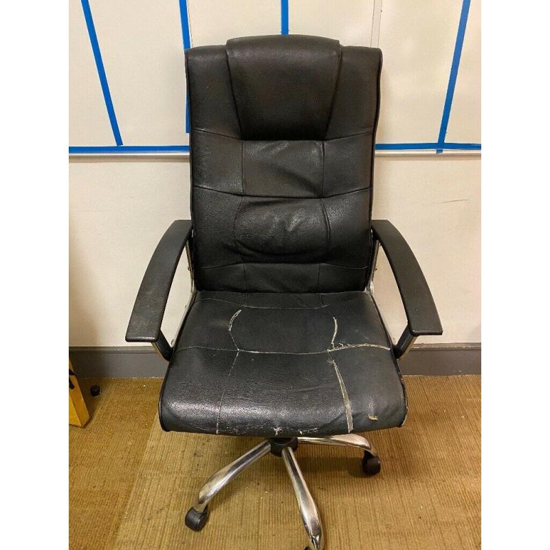 Office Swivel Chair - Bit Tired but VERY comfy and fully adjustable