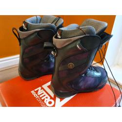 Nitro Monarch 2018 Snowboard boots Size UK 5 MP 240