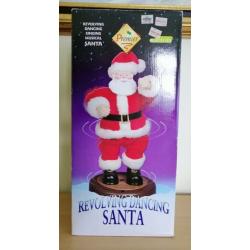 REVOLVING DANCING - SINGING MUSICAL SANTA