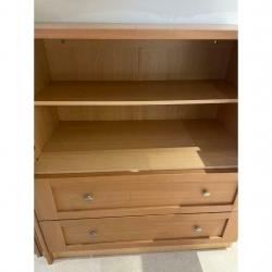 Fitted dressing draws (double)