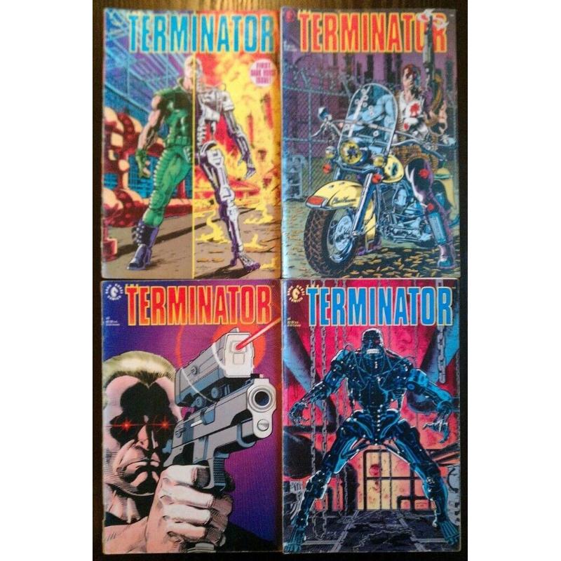 Dark Horse 'Terminator' Comic Set Of Four (1990)