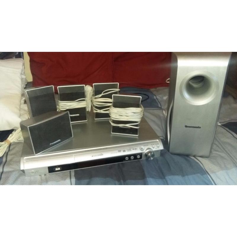 Panasonic surround sound system and DVD player