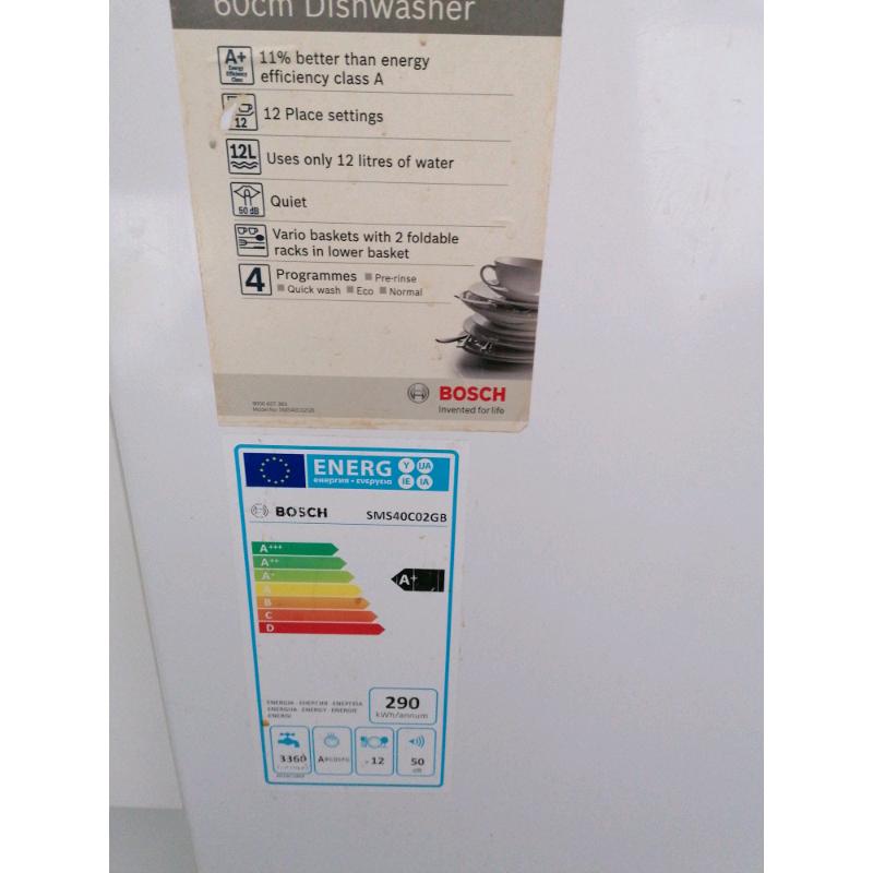 Bosch Dishwasher in good condition