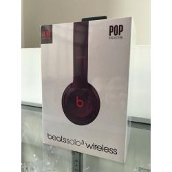 New Beats Solo 3 Wireless On-Ear Headphones ? Rare Pop Magenta - Beats Pop Collection