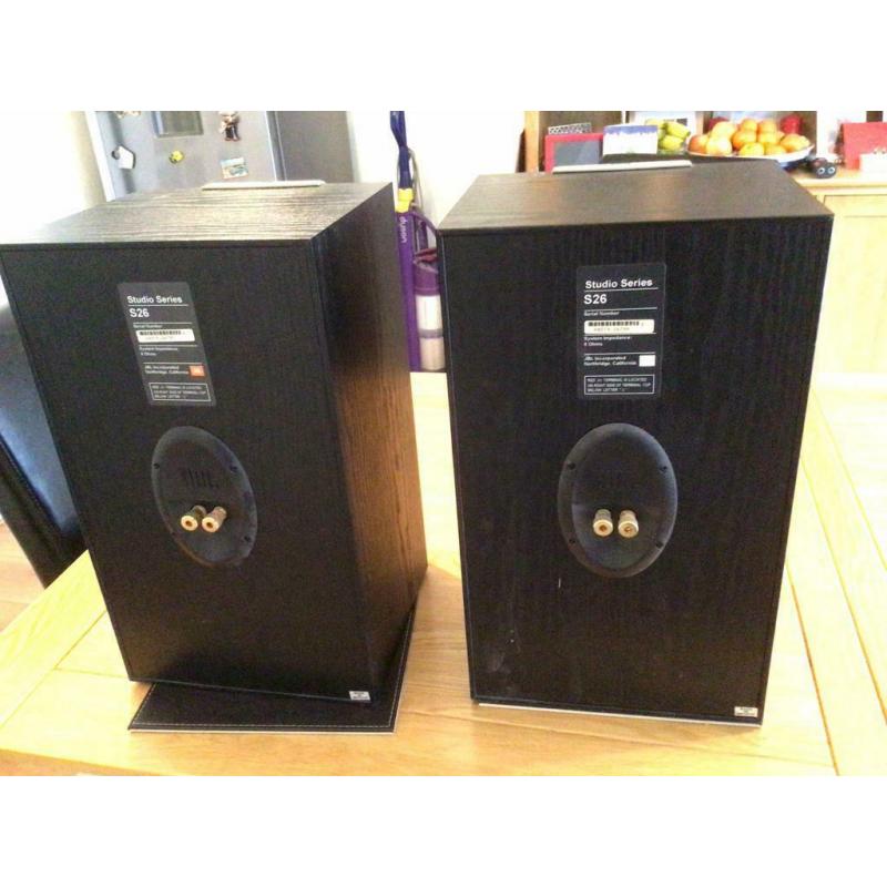 JBL S26 STUDiO SERIES Bookshelf Speakers Immaculate