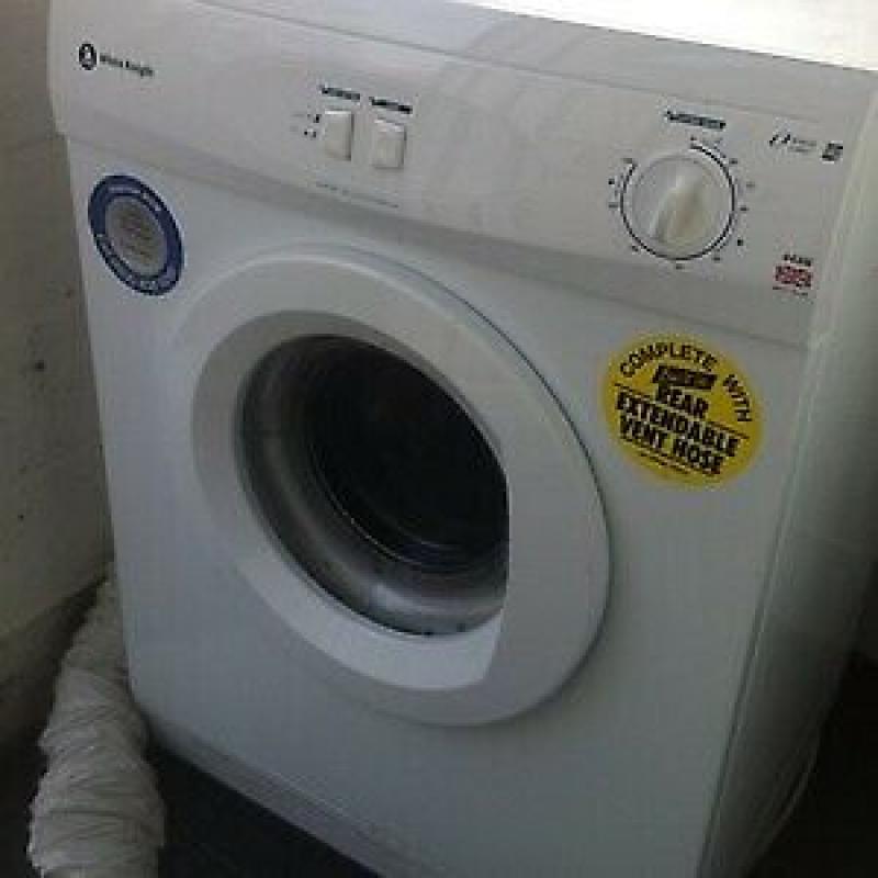 33 Whiteknight 44AW 6kg White Vented Tumble Dryer 1YEAR WARRANTY FREE DELIVERY