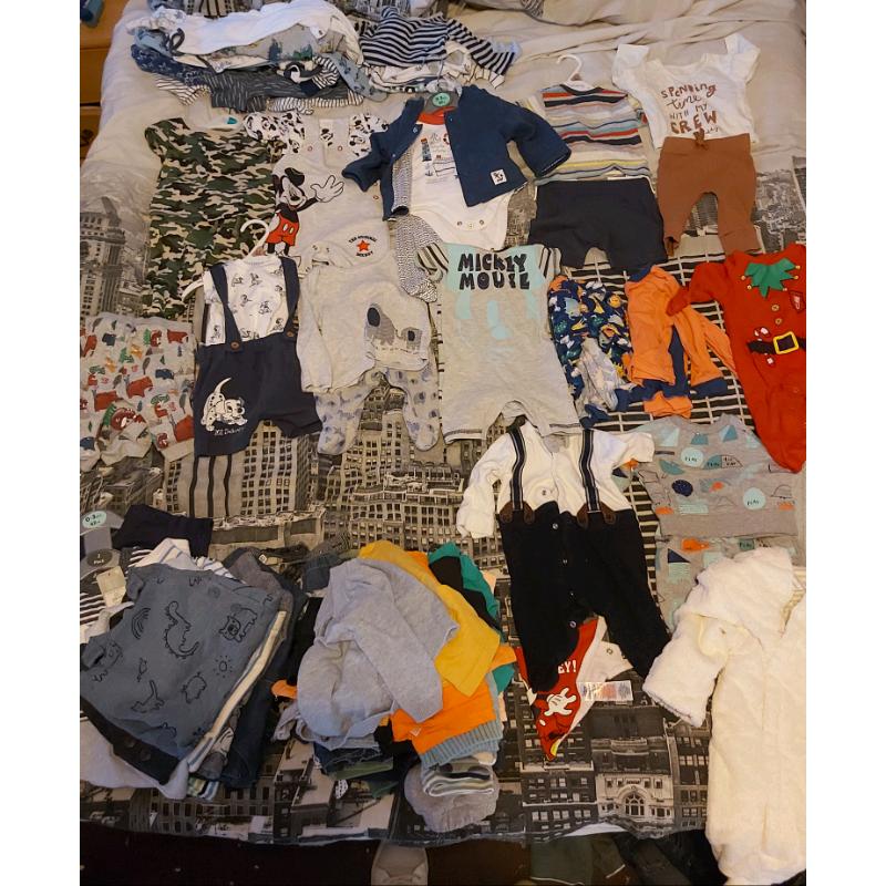 0-3 baby boys bundle (make me a offer)