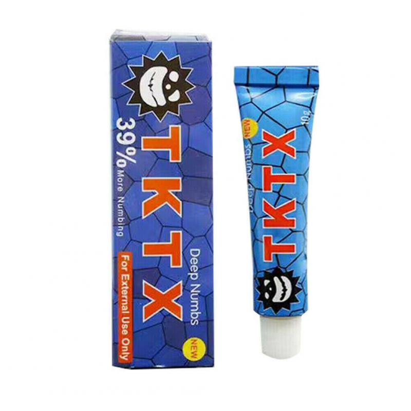 TKTX 39.9% Numbing Tattoo Body Anesthetic Fast Skin Numb Cream Semi Permanent