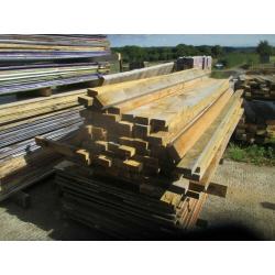 RECLAIMED TIMBER 4 INCHES X 2 INCHES x 2.4metres PRICE PER LENGTH **COLLECTION ONLY**