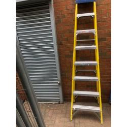 8 Tread fibre glass industrial steps