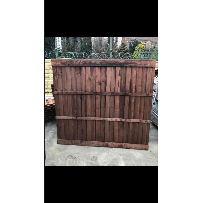 Vertical Lap Fence Panels