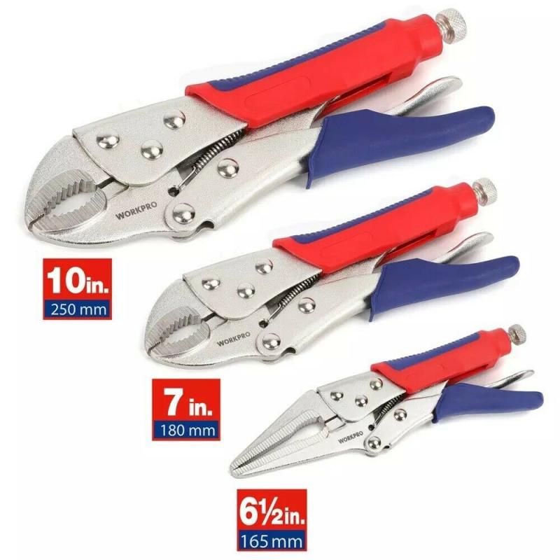 3pc Vice Grip Plier Set Brand New - Price Includes Delivery