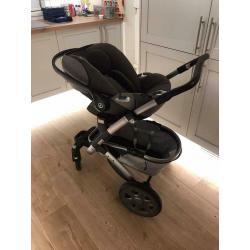 Joolz geo pushchair pram and cybex car seat