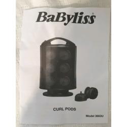 BaByliss CURL PODS - Model 3663U - New (Opened but never used)