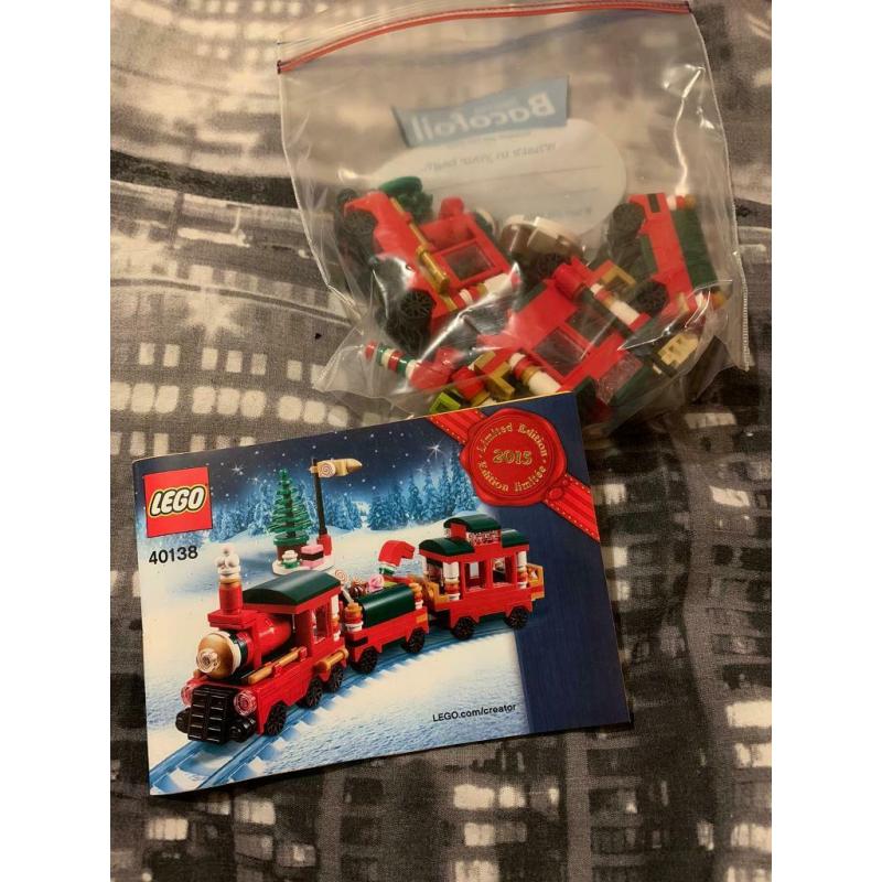 Limited edition Lego Christmas train