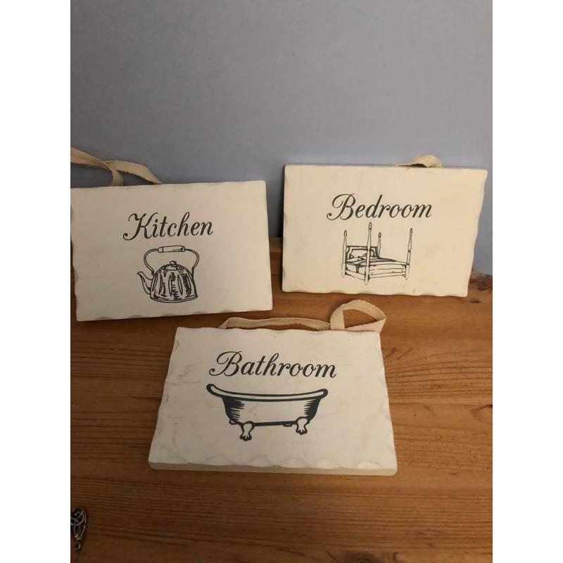 Door plaques