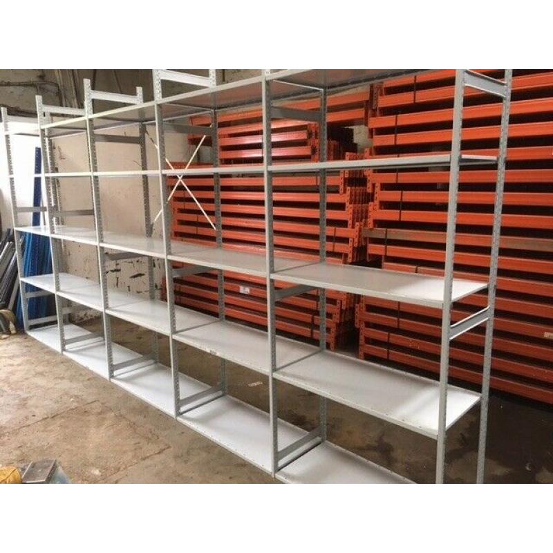 JOB LOT LINK INDUSTRIAL SHELVING 2.3M HIGH MUST GO!!( PALLET RACKING , STORAGE)