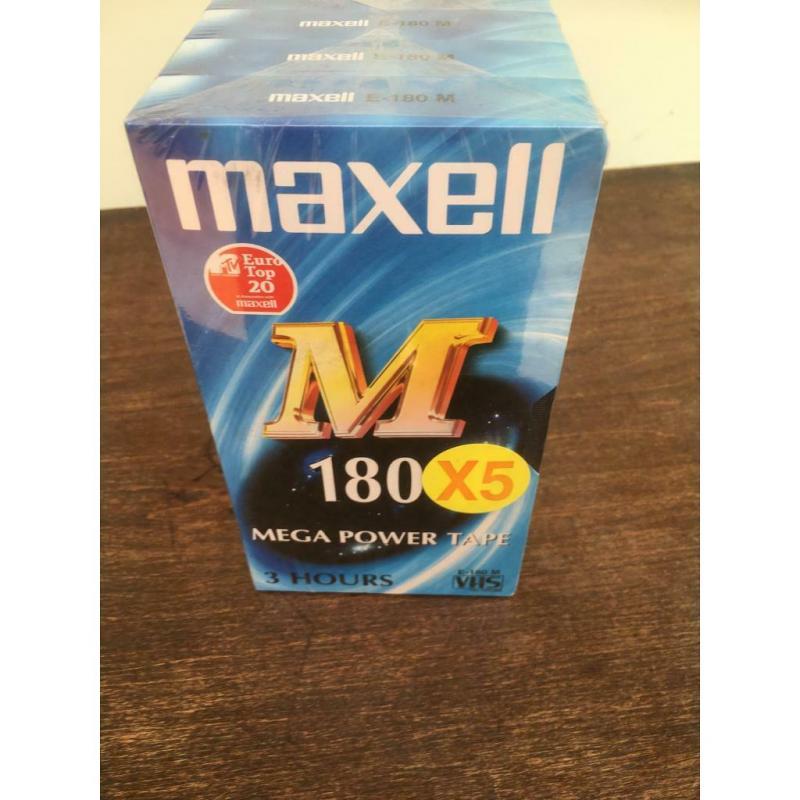 Maxell VHS Video tapes