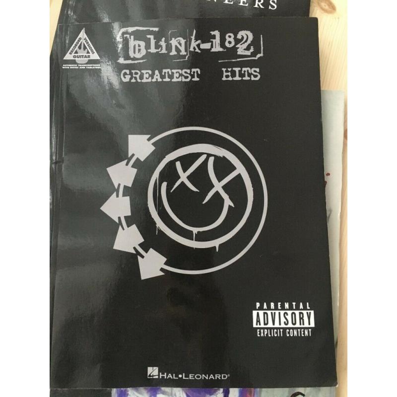 BLINK-182 - Greatest Hits - Guitar tab book - Hal Leonard