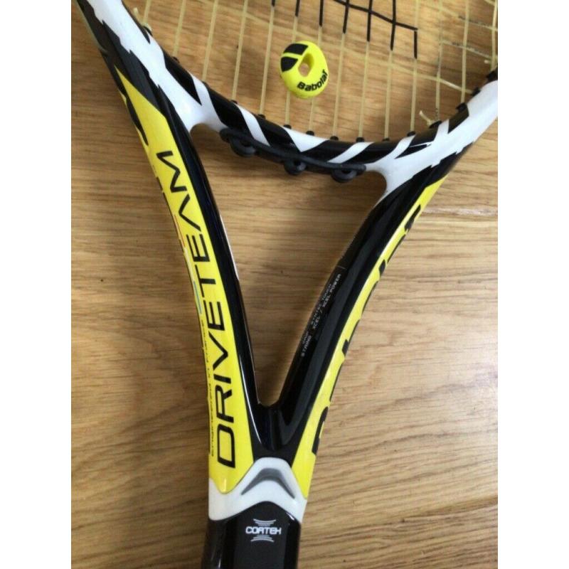 Babolat Drive Team Tennis Racket and Cover. Grip 2. Great Condition