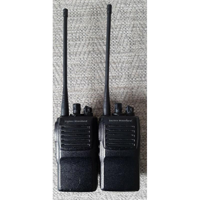 Vertex Standard Vx417 UHF Radios X 2