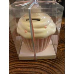 NEW CUTE CUPCAKE MONEY BOX