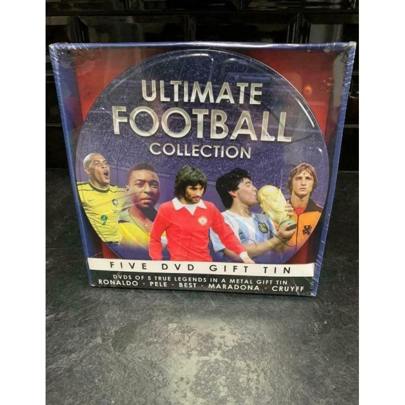 Ultimate dvd football collection in presentation tin( brand new sealed)