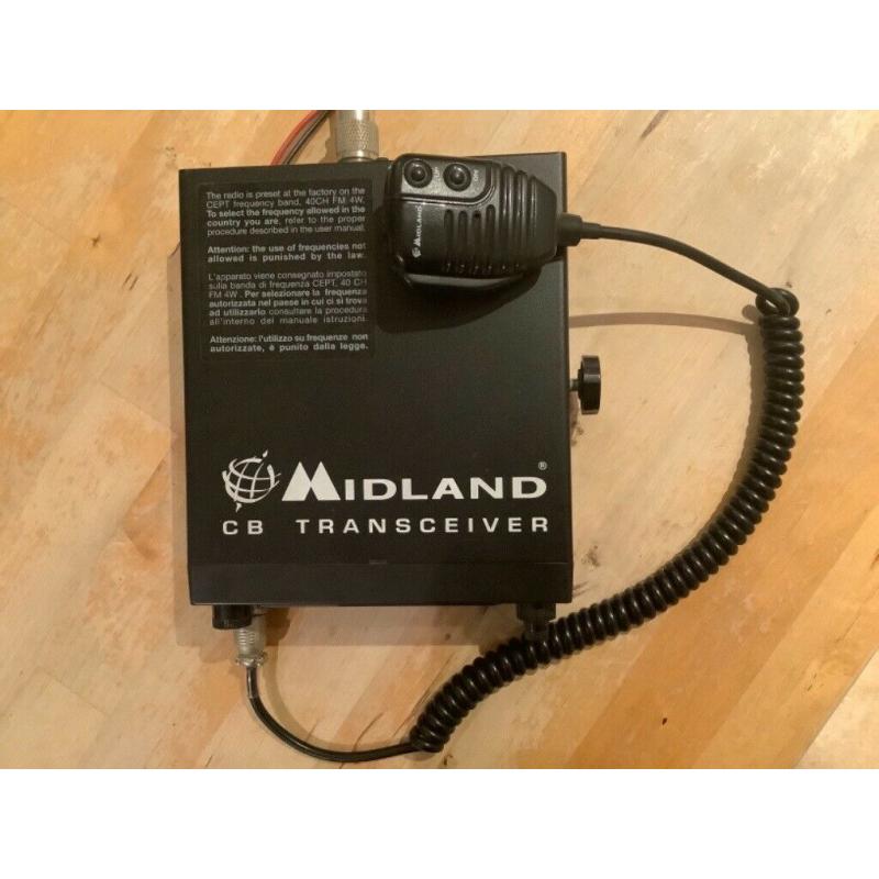 Midland CB Radio (Alan 48 Excel Multi)