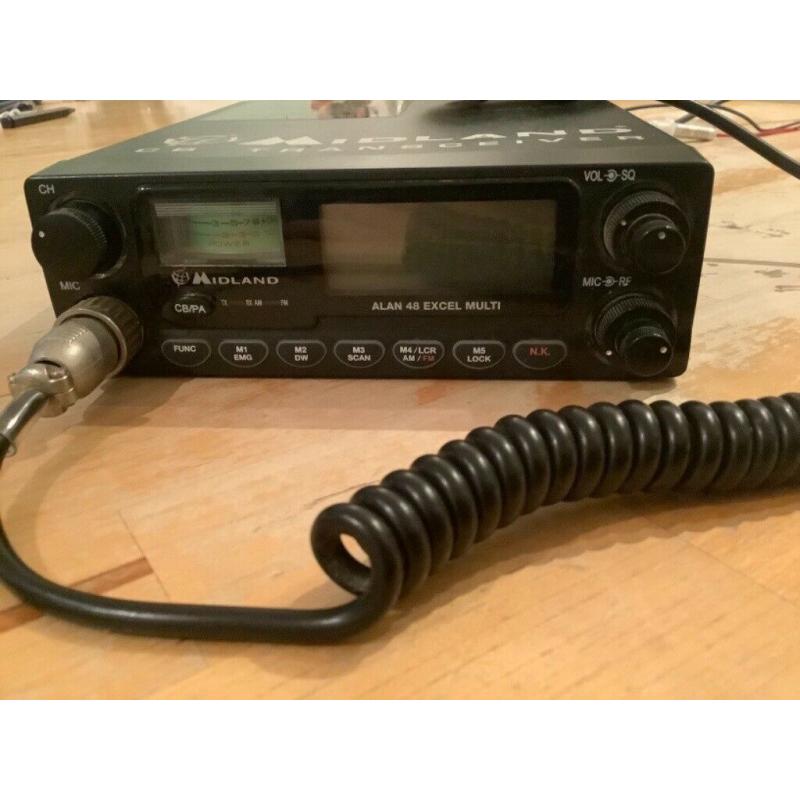 Midland CB Radio (Alan 48 Excel Multi)