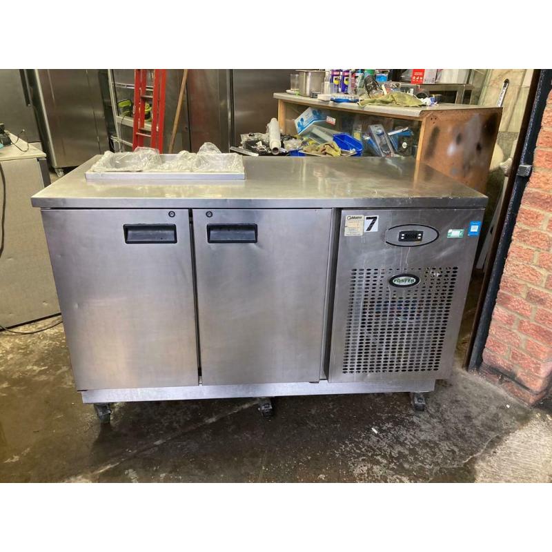 Commercial bench counter pizza fridge for shop cafe restaurant takeaway restaurant gddssz