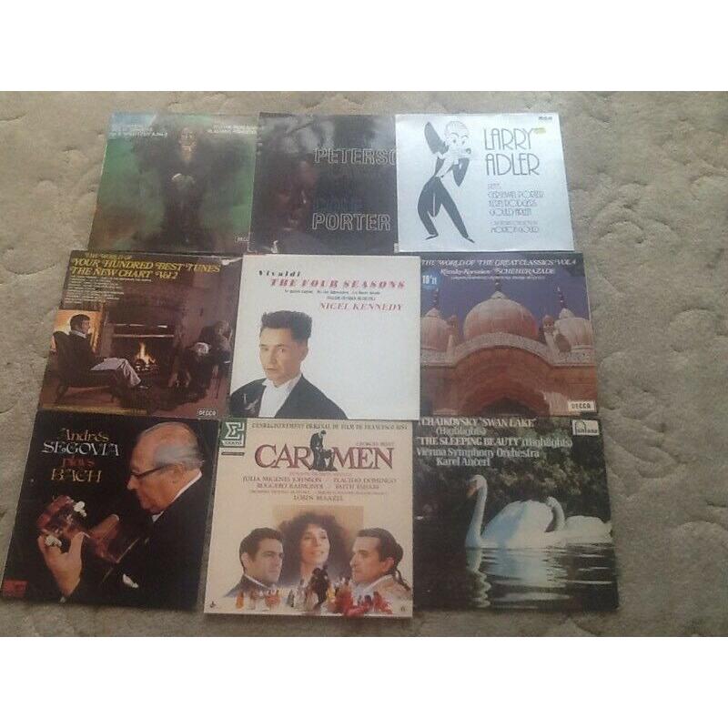 Joblot classical vinyl LPs