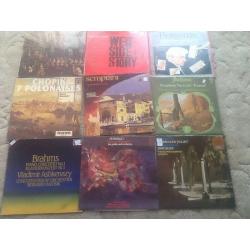 Joblot classical vinyl LPs