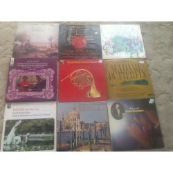 Joblot classical vinyl LPs