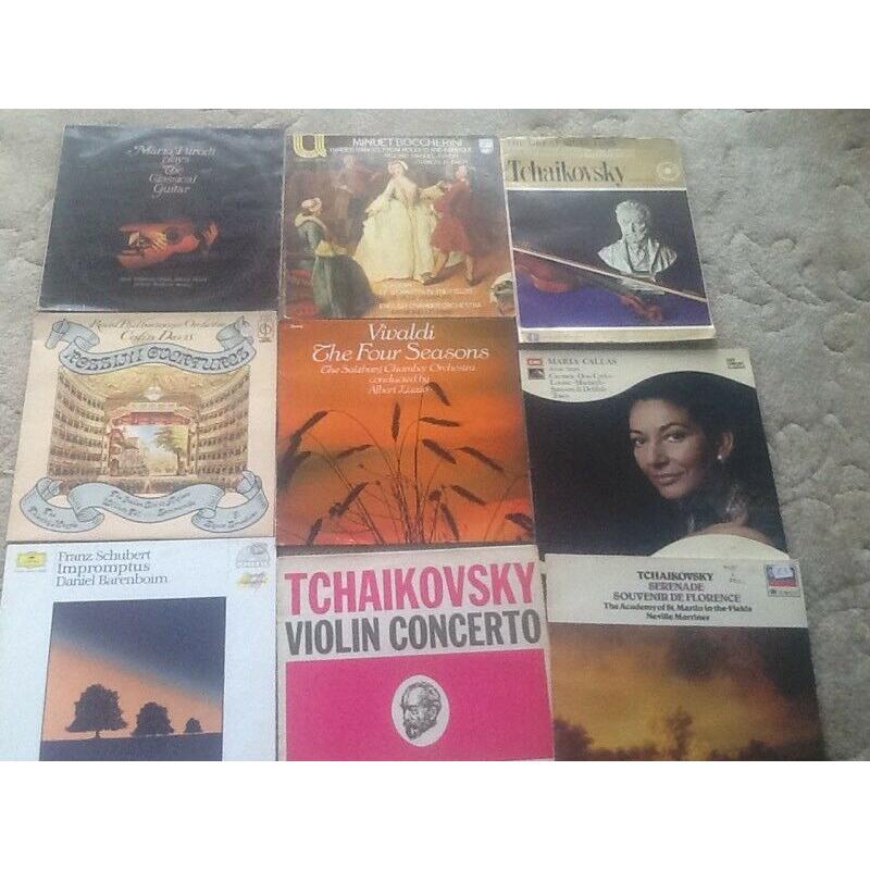 Joblot classical vinyl LPs