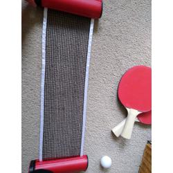 Two Player Table Tennis Set