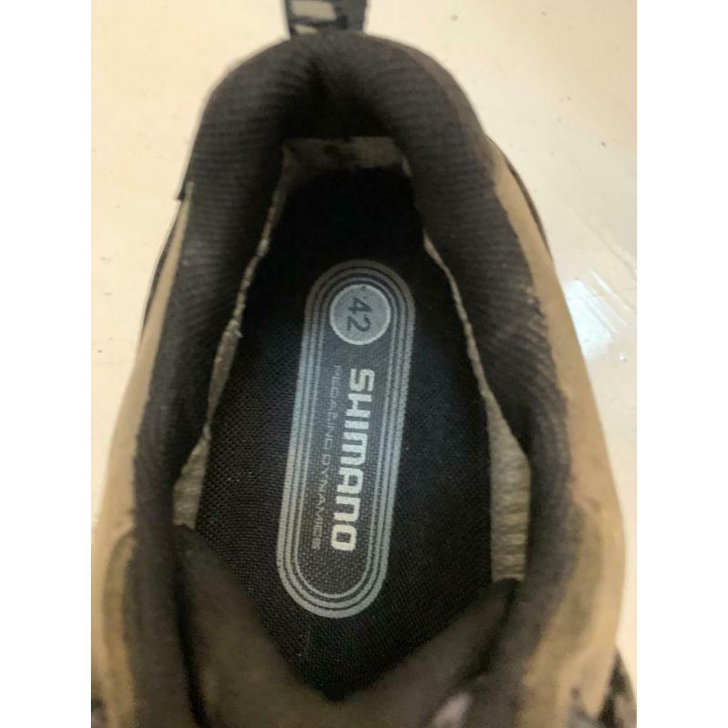 Shimano XM7 goretex cycling shoes size 8